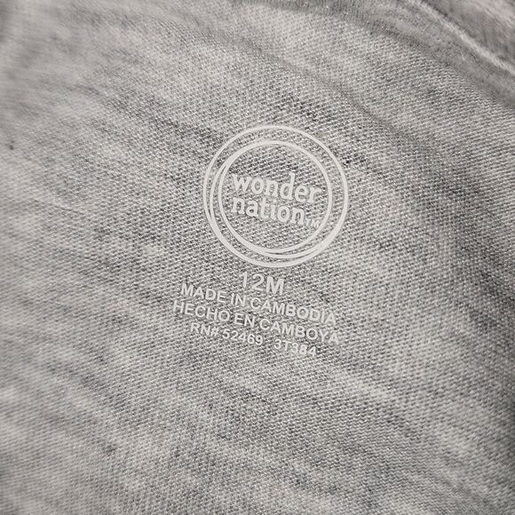 Wonder Nation Easter Toddler Short Sleeve Graphic T-Shirt, Size 12m - Picture 6 of 10